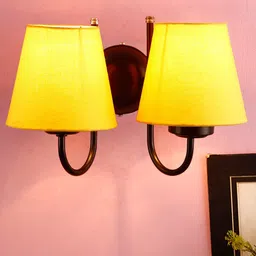 Devansh Yellow Double Wall Mounted Lamp-image-53