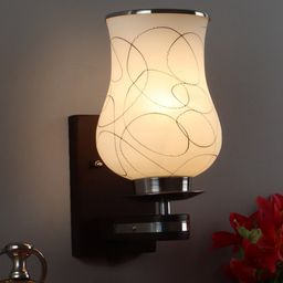 Foziq Brown & Silver-Toned Contemporary Wall Lamp-image-41