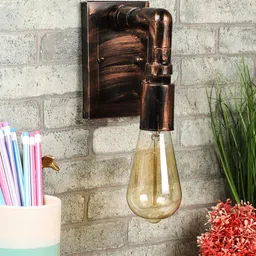 Foziq Brown Contemporary Wall Lamp-53