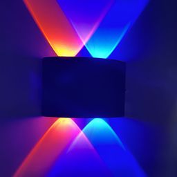 GLINTAC Black 2 Pieces Aluminium Rectangle Shaped Wall Lamps-image-37