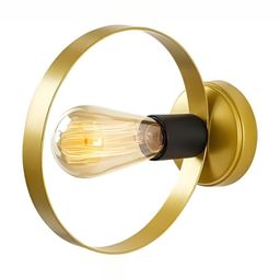 Whiteray Gold Toned Metal Contemporary Wall Lamp-image-26