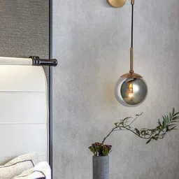MFD HOME FURNISHING Golden Contemporary Wall Lamp-image-36