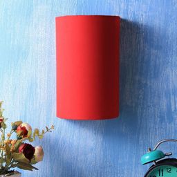 Devansh Red Solid Contemporary Wall Lamps-4