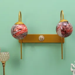 decorativeray Gold Toned Metal Wall Lamps-image-41