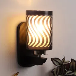 foziq Brown & Silver Wall Lamps-image-11