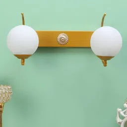 decorativeray Gold Toned Metal Wall Lamps-image-12