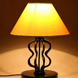 Devansh Yellow Table Lamp-3