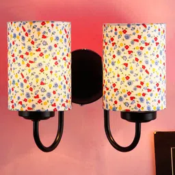 Devansh Multicolor Double Wall Mounted Lamp-image-9