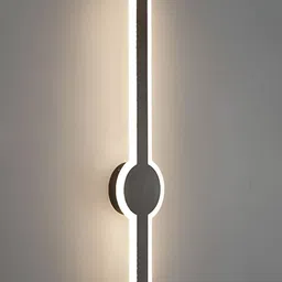 Artica Gold-Toned & Black Wooden Rectangle Shaped Wall Lamp-picture-12