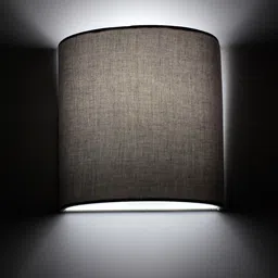Craftter Grey  Textured Cylindrical Acrylic Wall Lamps Wall Lamps-28