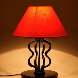 Devansh Orange Table Lamp-25