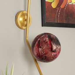 decorativeray Gold Toned Metal Wall Lamps-image-38