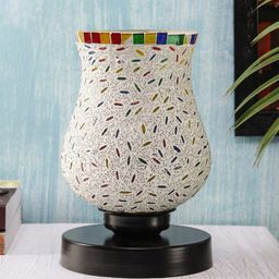 Devansh Multi Mosaic Table Lamp-29