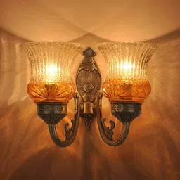 Fos Lighting Gold-Toned Antique Brass Wall Light-image-65