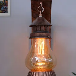 Homesake Copper-Toned  Wall Lantern-picture-51