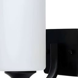 Whiteray Black & White Iron Quirky Cylinder Shaped Wall Lamp-image-70