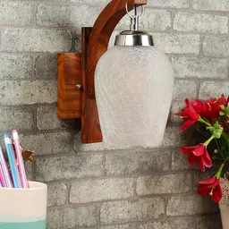 Foziq Grey Textured Wall Lamp-image-21