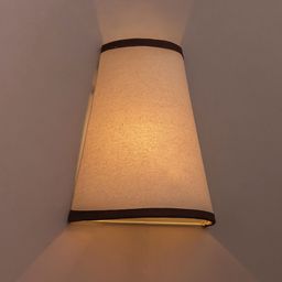 Homesake Beige Wall Mounted Sconce Shade Lamp-11