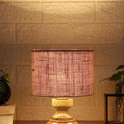 Devansh Beige Traditional Table Lamp-13