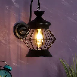decorativeray Black Abstract Shaped Wall Lamp-image-51