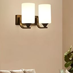 Whiteray Black & White Iron Quirky Cylinder Shaped Wall Lamp-58