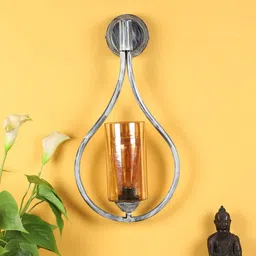 decorativeray Grey Iron Cylinder Shaped Contemporary Wall Lamp-picture-53