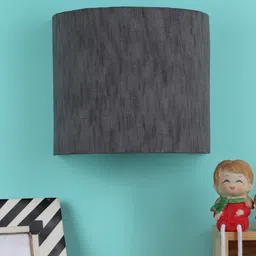 Foziq Grey Textured Wall Lamp-image-74