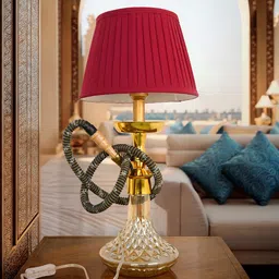 Fos Lighting Maroon Table Lamp-40