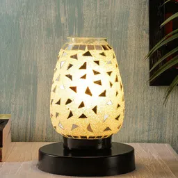 Devansh Multi Mosaic Table Lamp image 3