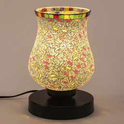 Devansh Multi Mosaic Table Lamp image 3