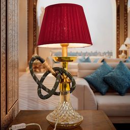 Fos Lighting Maroon Table Lamp image 5