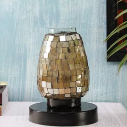 Devansh Multicolor Mosaic Sheesha Table Lamp image 2