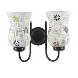 Devansh Multi Mosaic Glass Ceiling Lamp image 3