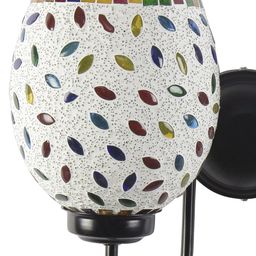 Devansh Multi Mosaic Glass Ceiling Lamp image 3
