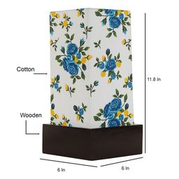 Devansh Multicoloured Printed Table Lamp image 3