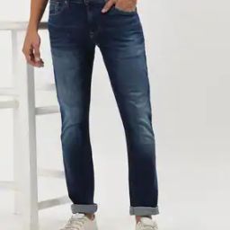 tommy hilfiger Men Lightly Washed Relaxed Fit Jeans-picture-28