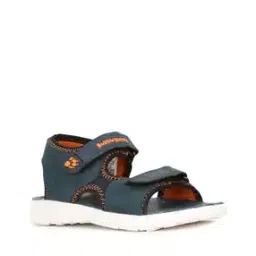 Slip-On Sandals with Velcro Fastening-image-57