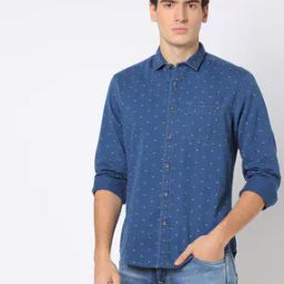 Micro Print Slim Fit Shirt-picture-15