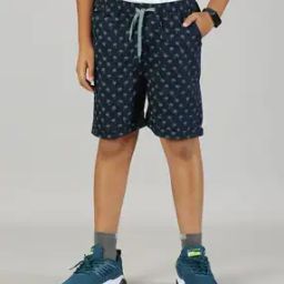 kiddopanti Boys Graphic Print Regular Fit Shorts-picture-25