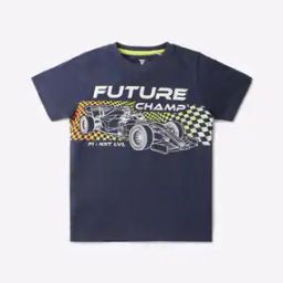 Graphic Print Round-Neck T-Shirt-image-72