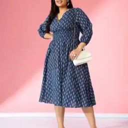 Women Fit and Flare Dress-picture-37