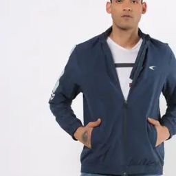 High-Neck Zip-Front Track Jacket-image-1