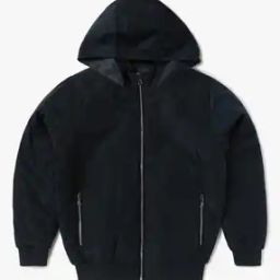 Zip-Front Hoodie with Side Pockets-24