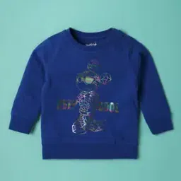 Block Print Mickey Mouse Infants T-Shirt-image-22