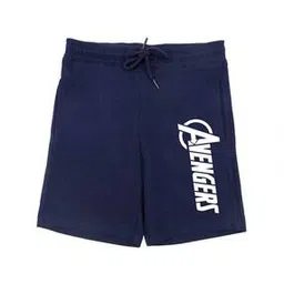 Typographic Shorts with Mid Rise Waist-image-5