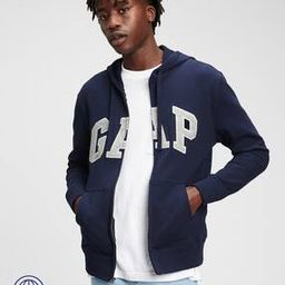 Solid Zip Front Hooded Sweatshirt with Kangaroo Pockets-image-45