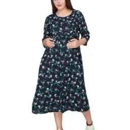 Floral Print A-line Dress-image-55