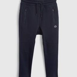 Slim Fit Track Pants with Zipper Pockets-image-73