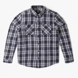 Boys Checked Relaxed Fit Shirt with Patch Pockets-image-7