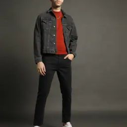 Men Mid-Rise Cropped Fit Jeans-image-81